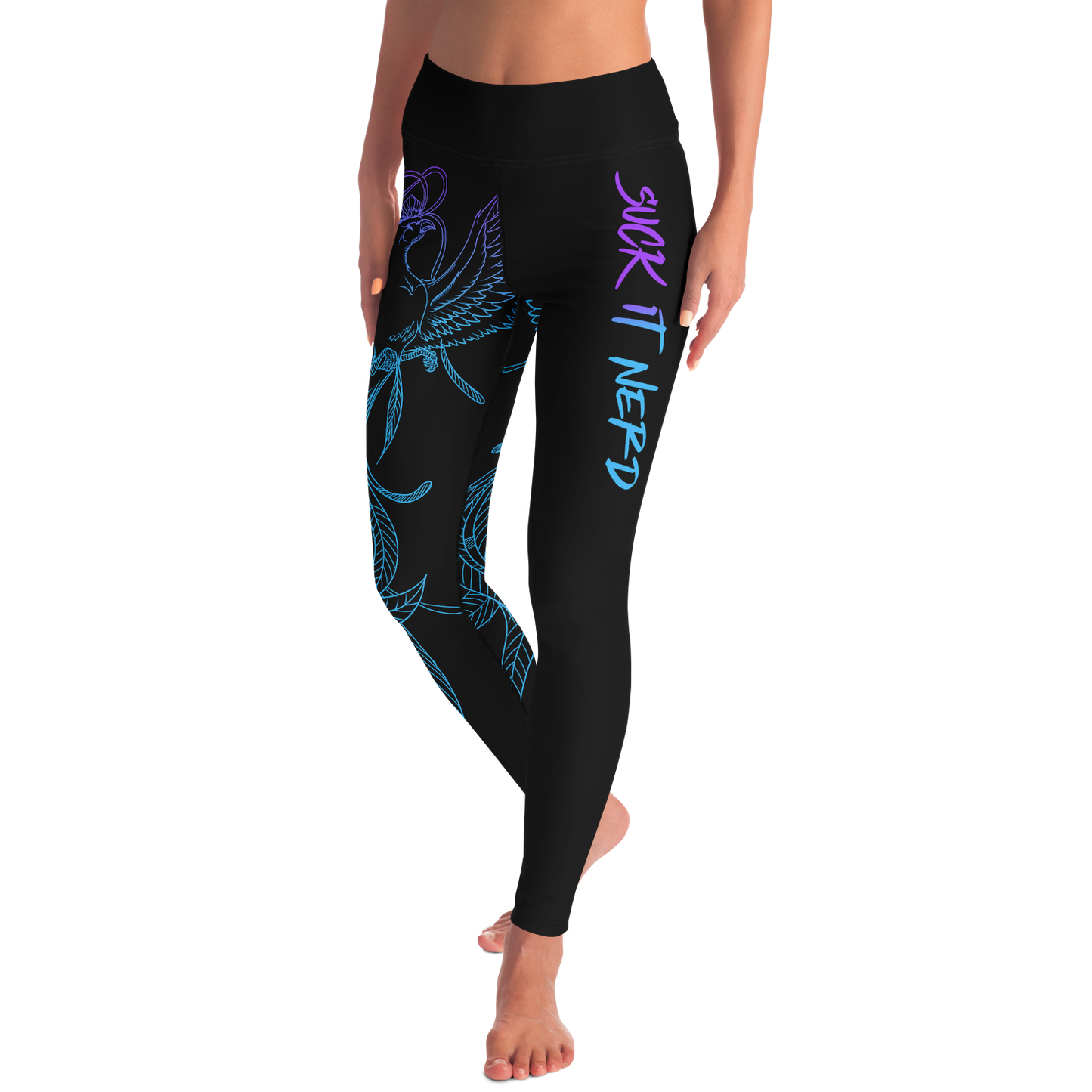 MrsPH0ENIX Women's AOP Yoga Pants