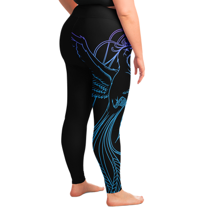 MrsPH0ENIX Women's Plus Size Leggings