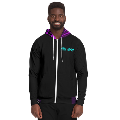 Adult Mile High Gaming Zip Hoodie