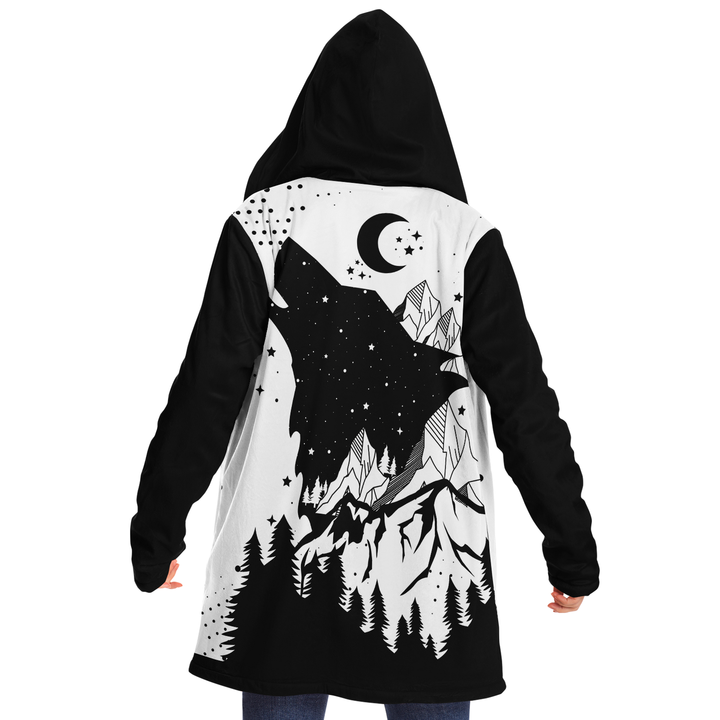 Adult LittleWolf Microfleece Cloak