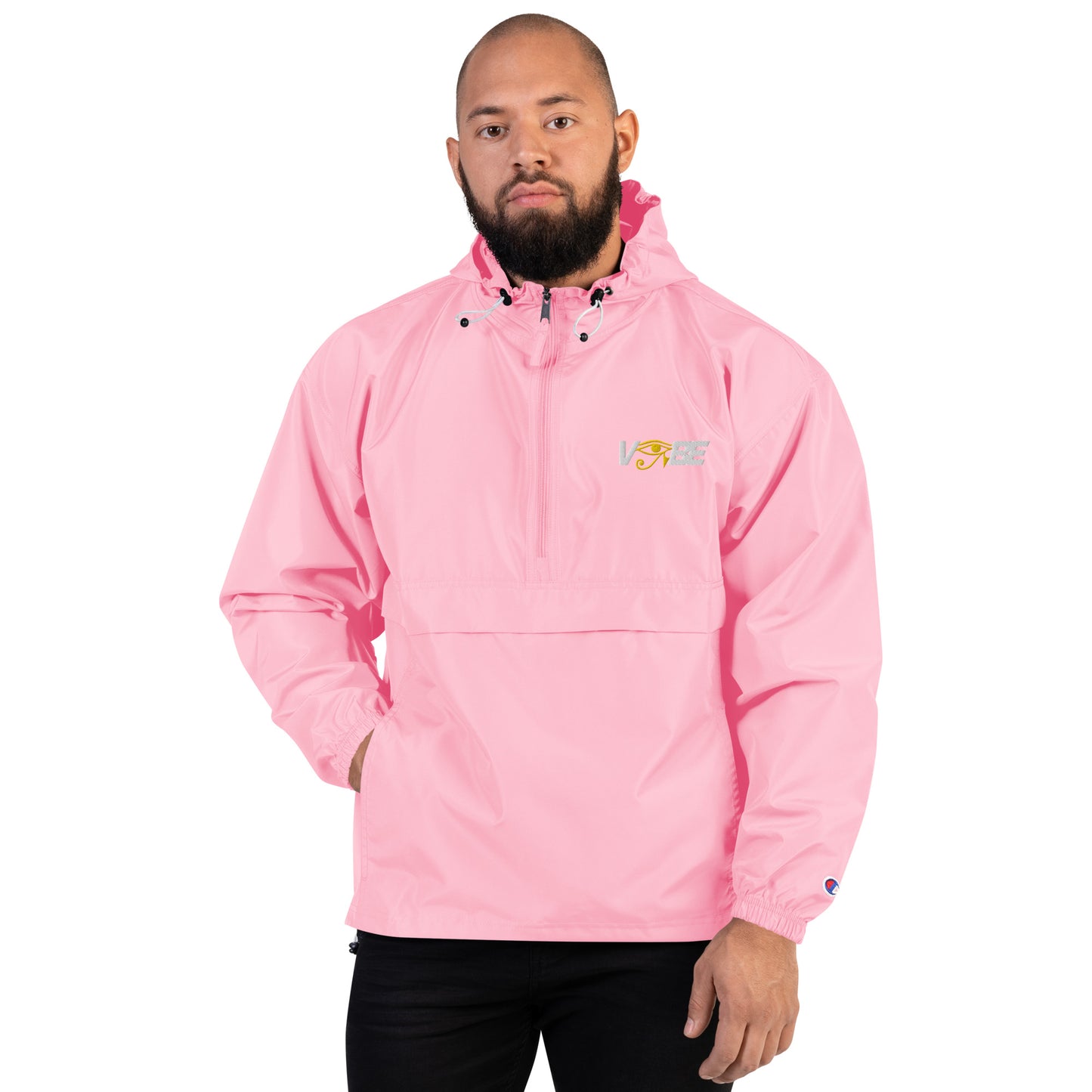 Adult Vibe Embroidered Champion Packable Jacket