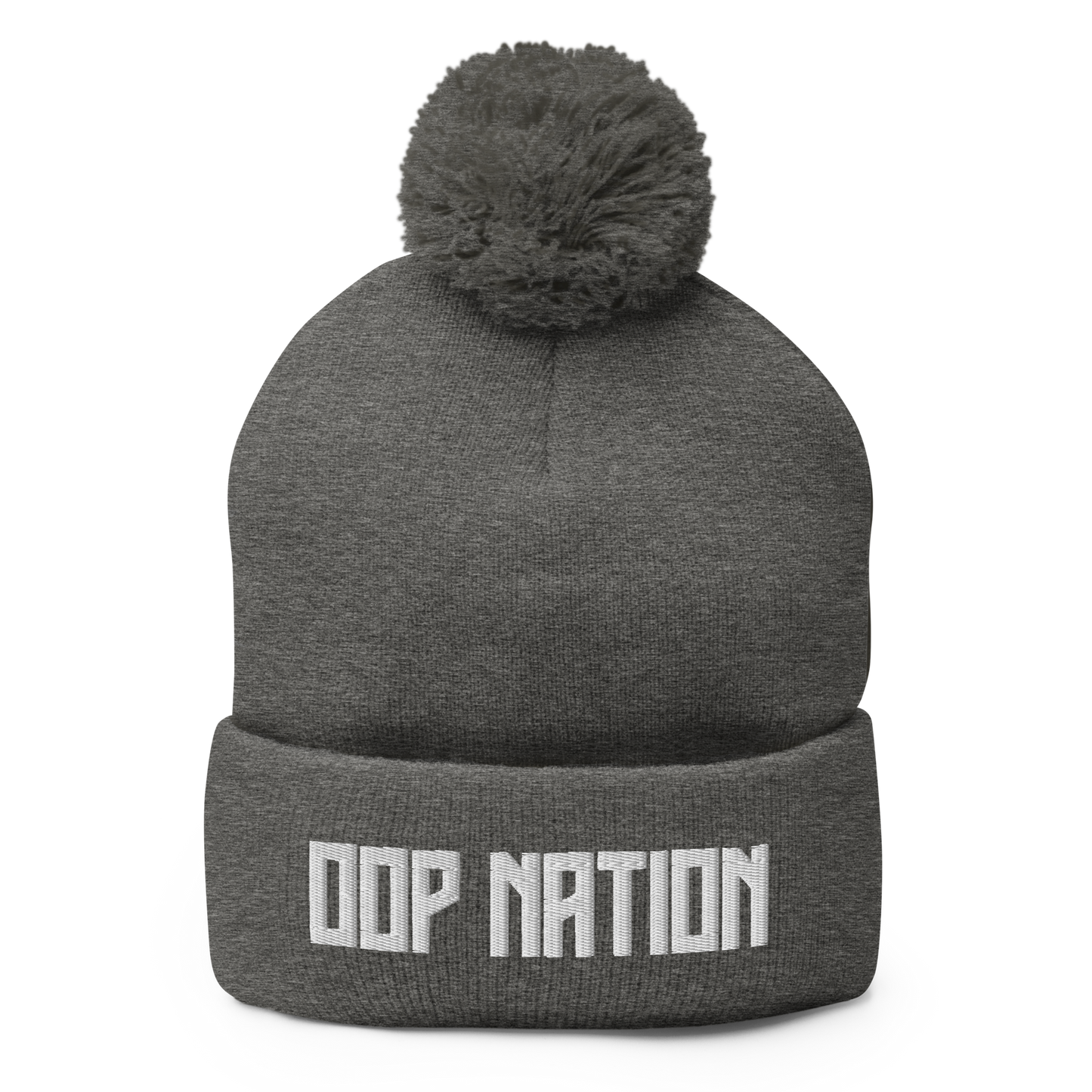 Oop Nation Pom-Pom Beanie