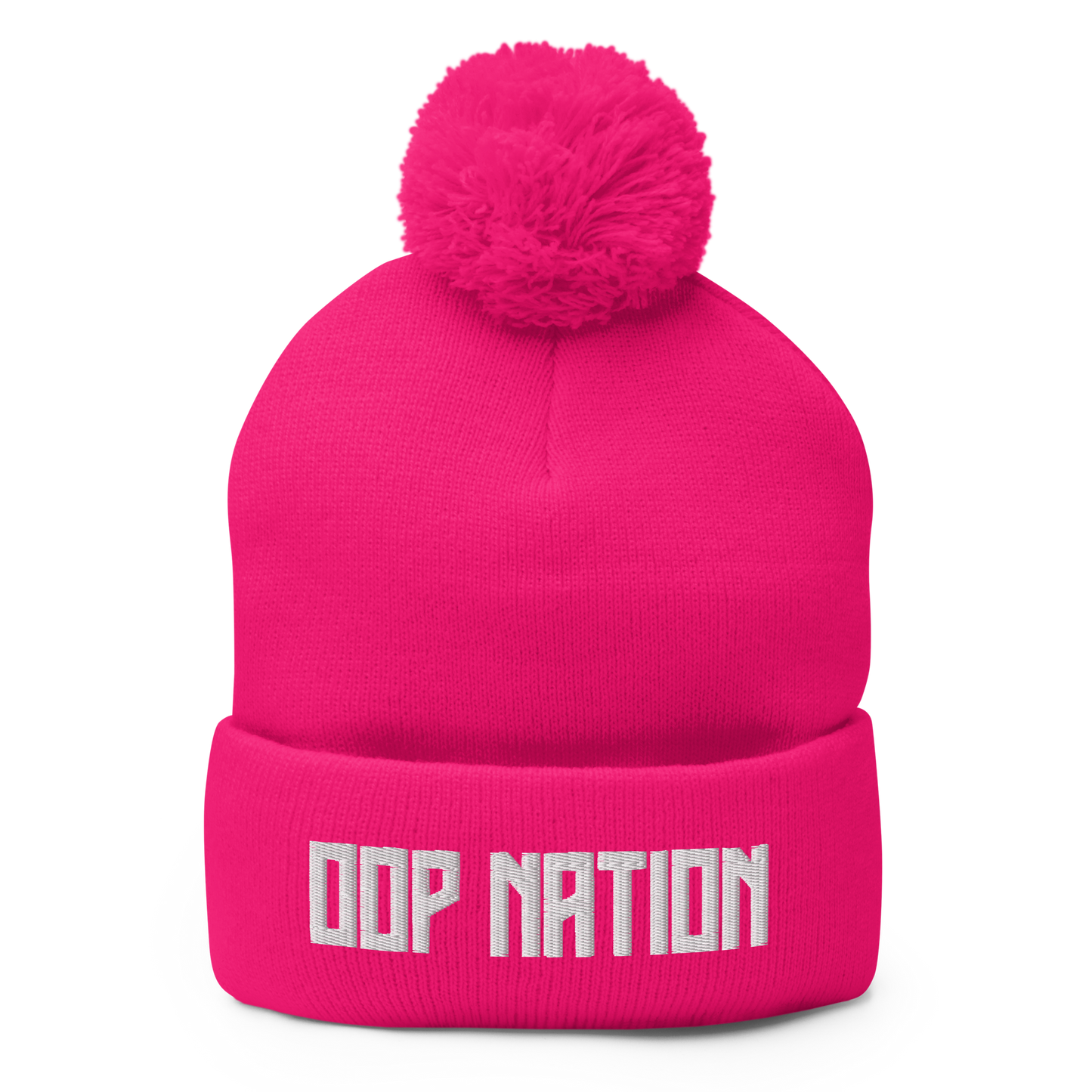 Oop Nation Pom-Pom Beanie