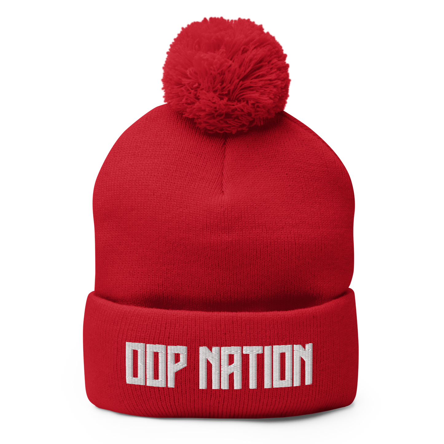 Oop Nation Pom-Pom Beanie