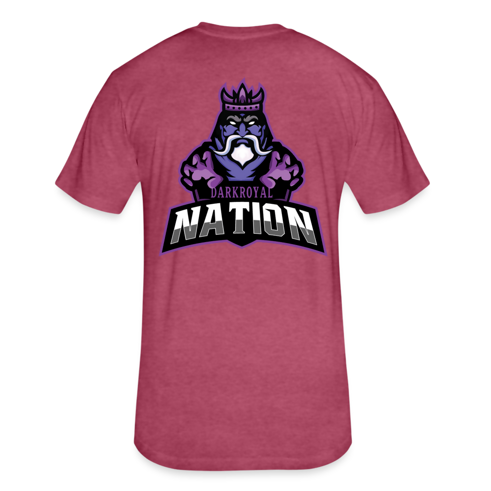 Adult Dark Royal Nation Fitted T-Shirt