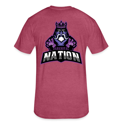 Adult Dark Royal Nation Fitted T-Shirt