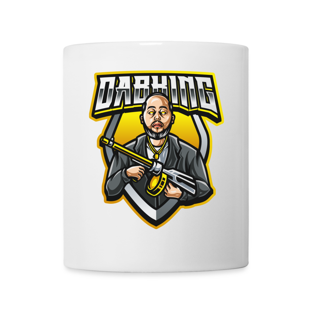 Dab King Mug - white