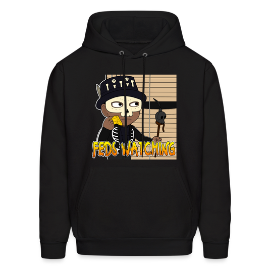 Feds Watching Unisex Hoodie - black