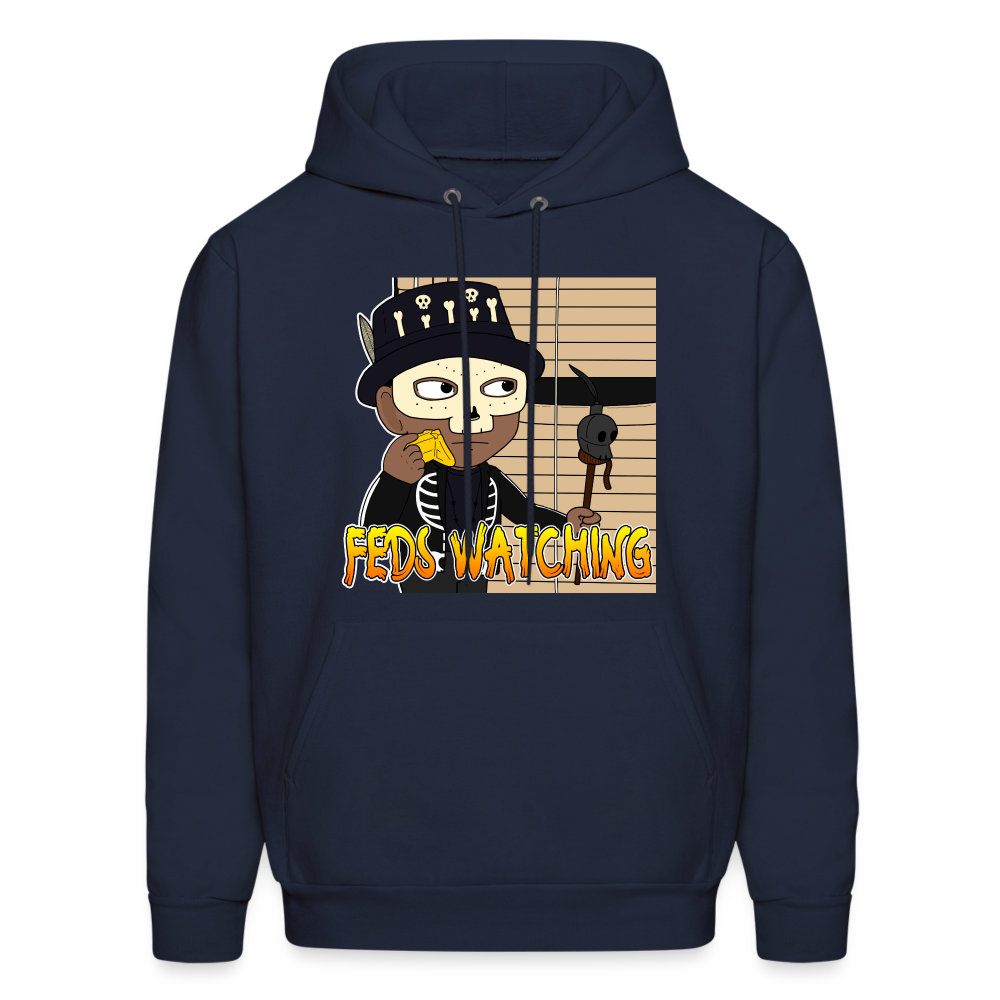 Feds Watching Unisex Hoodie - navy