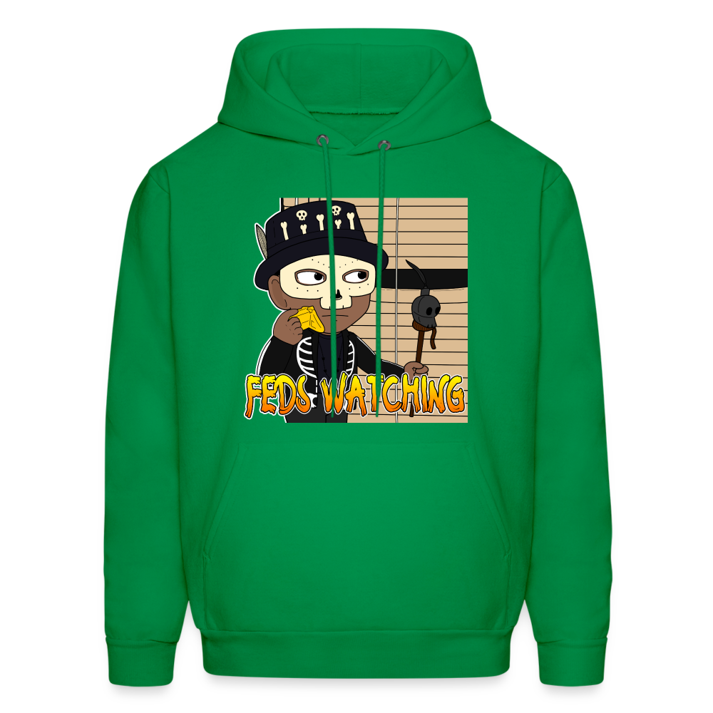 Feds Watching Unisex Hoodie - kelly green