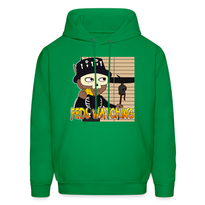 Feds Watching Unisex Hoodie - kelly green