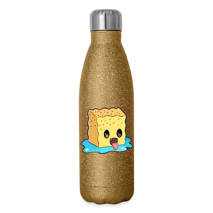 Kendrisite Insulated Stainless Steel Water Bottle - gold glitter