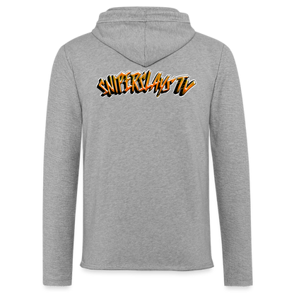 SniperSlaysTV Unisex Lightweight Terry Hoodie - heather gray