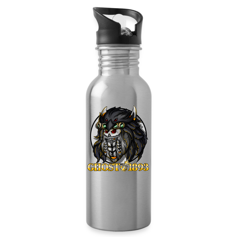 Ghost 1893 Stainless Steel Water Bottle - silver