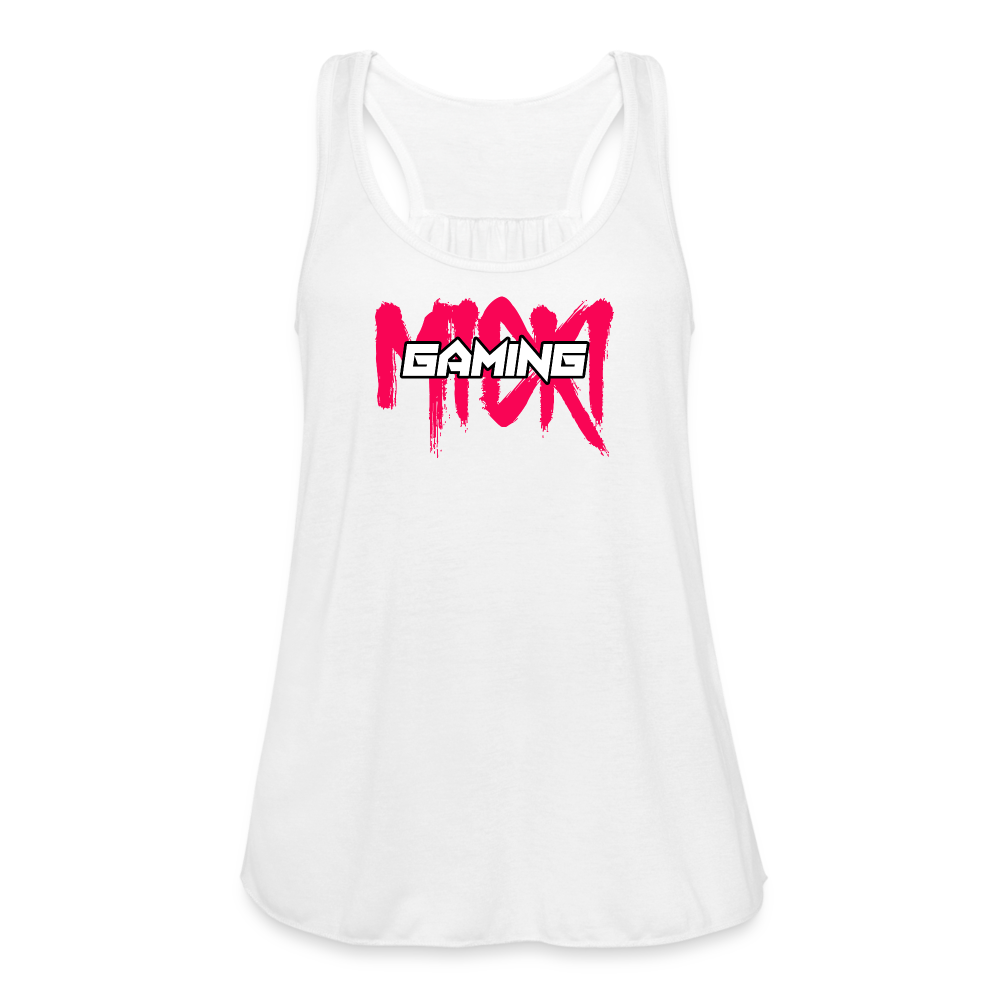 Micki Gaming Women's Flowy Tank - white