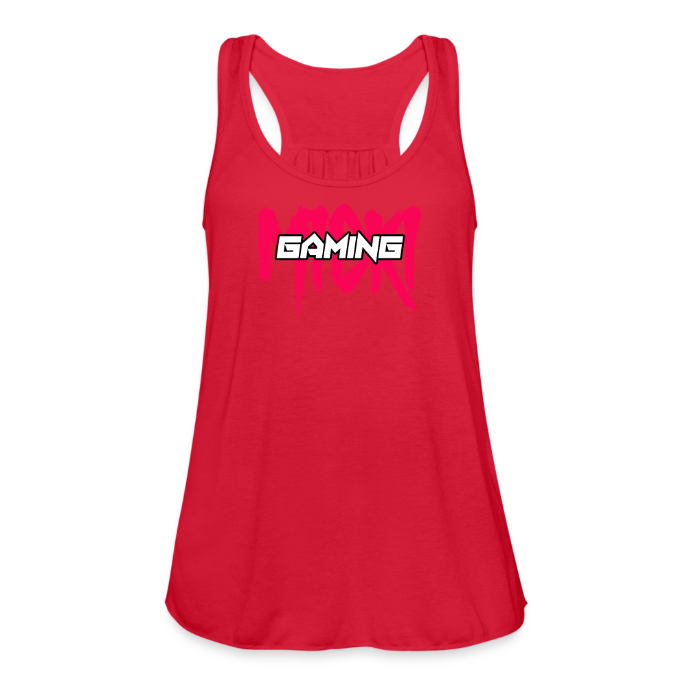 Micki Gaming Women's Flowy Tank - red