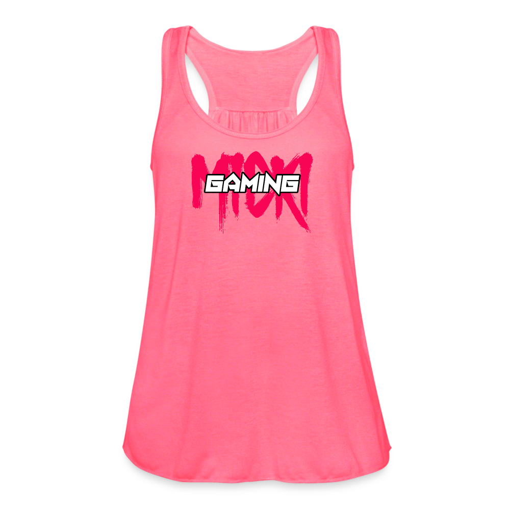 Micki Gaming Women's Flowy Tank - neon pink