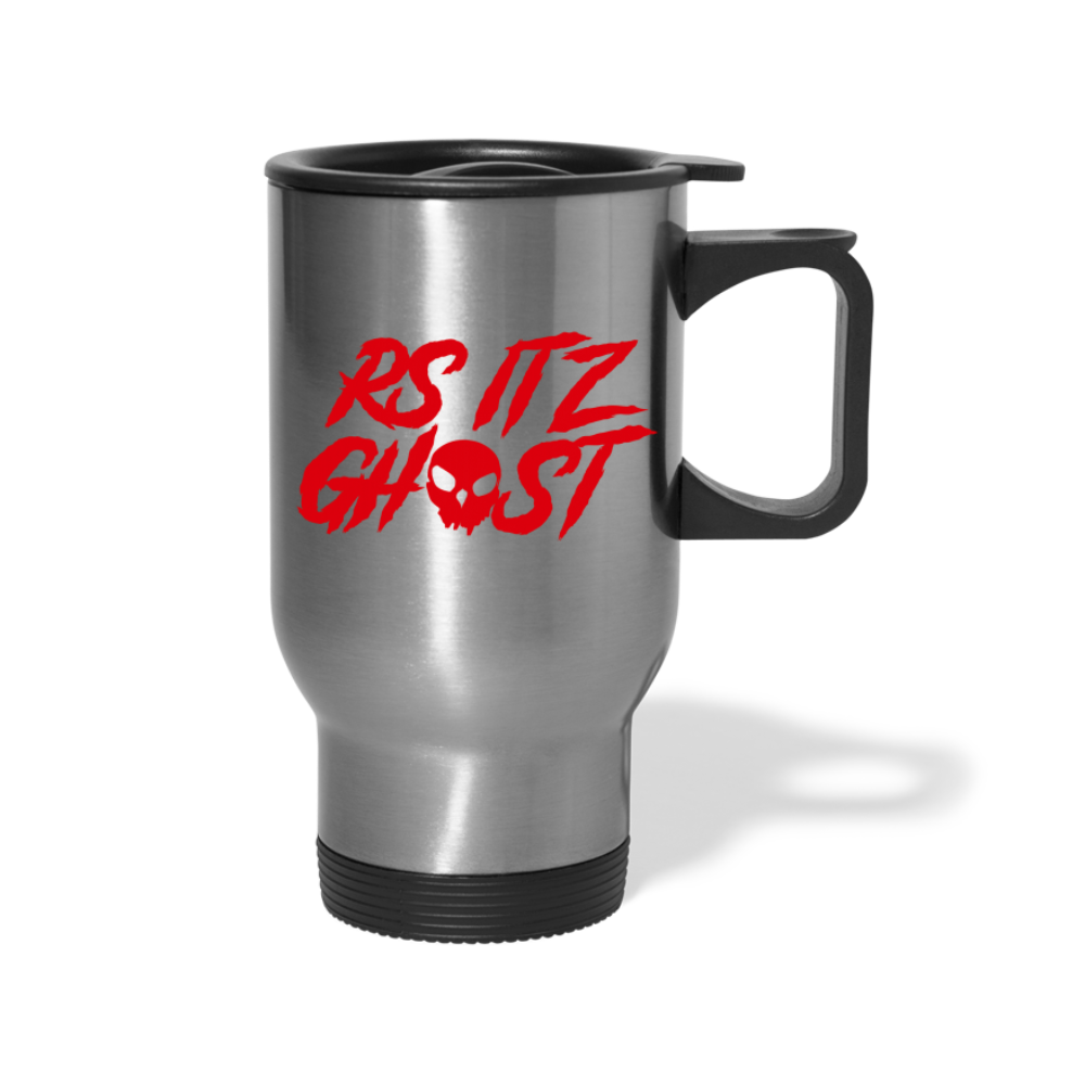 RS ITz Ghost Travel Mug - silver