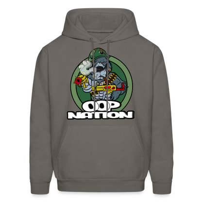 Oop Nation Unisex Hoodie - asphalt gray