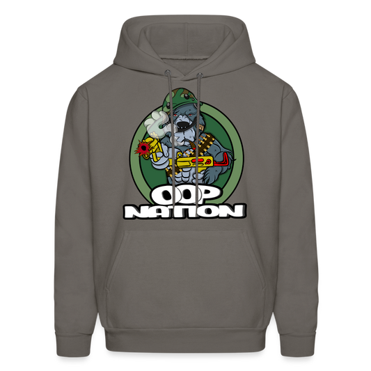 Oop Nation Unisex Hoodie - asphalt gray