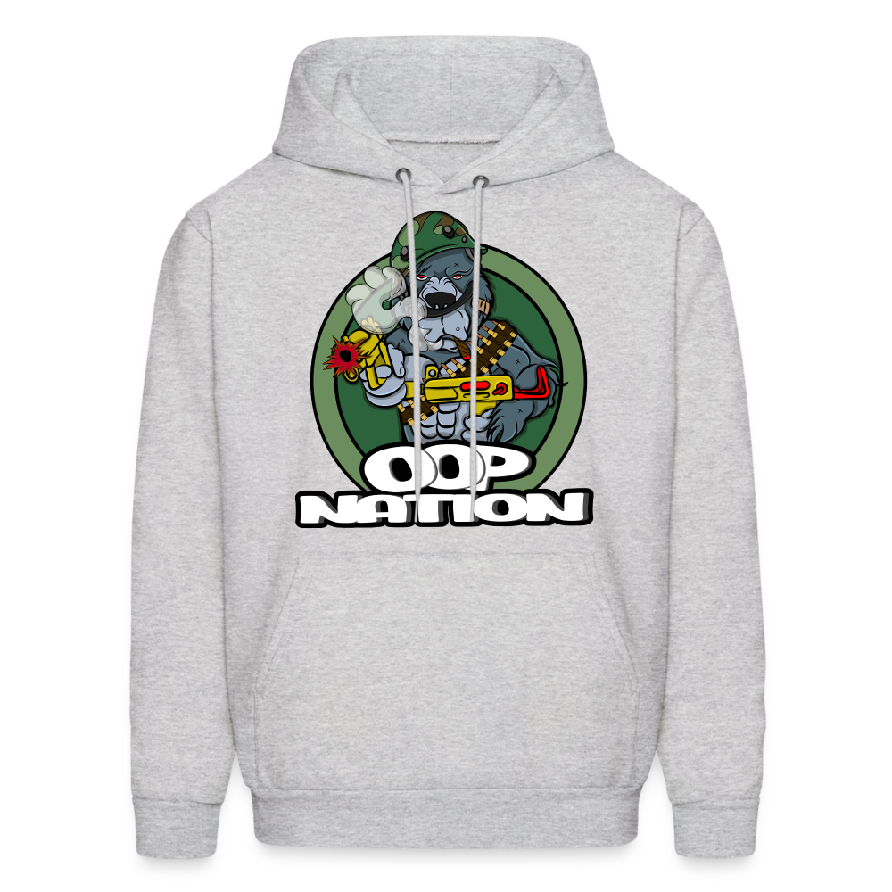 Oop Nation Unisex Hoodie - ash 