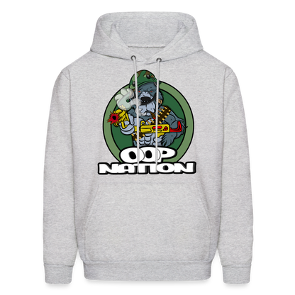 Oop Nation Unisex Hoodie - ash 