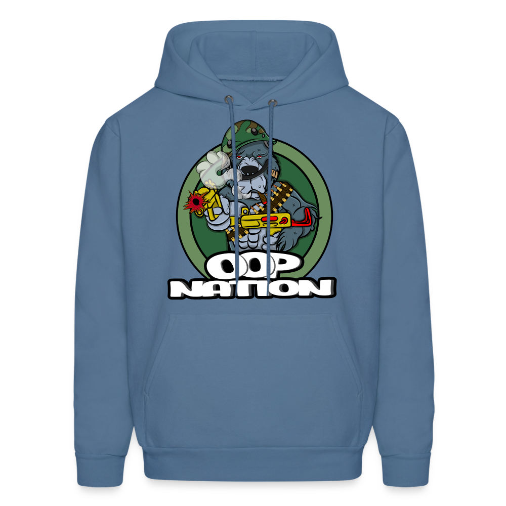 Oop Nation Unisex Hoodie - denim blue