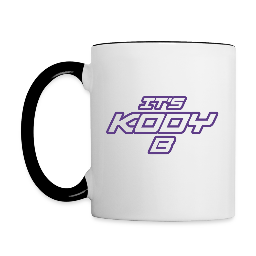 Its Kody B Accent Mug - white/black