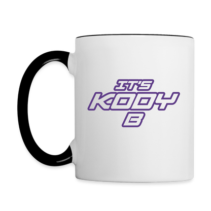 Its Kody B Accent Mug - white/black