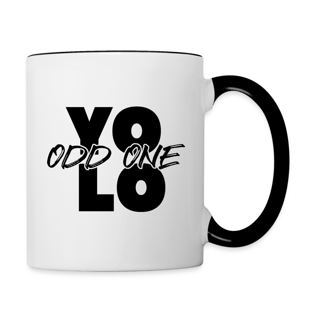 Jordania The Odd Accent Mug - white/black