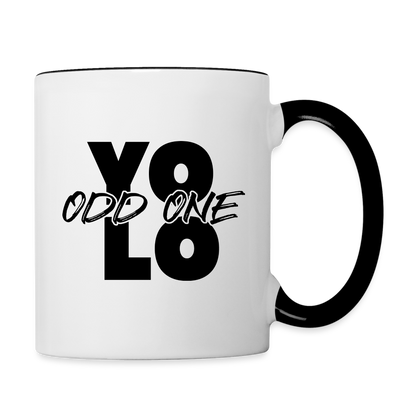 Jordania The Odd Accent Mug - white/black