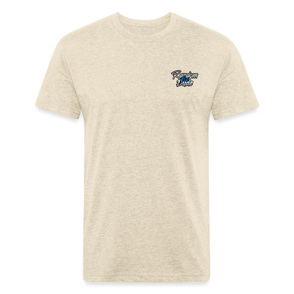 RAD Fitted Cotton/Poly T-Shirt by Next Level - heather cream