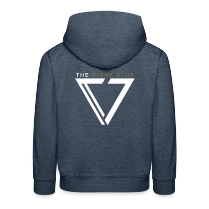 Vander Youth Premium Hoodie - heather denim