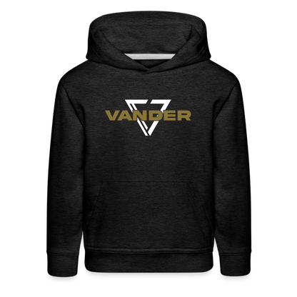 Vander Youth Premium Hoodie - charcoal grey