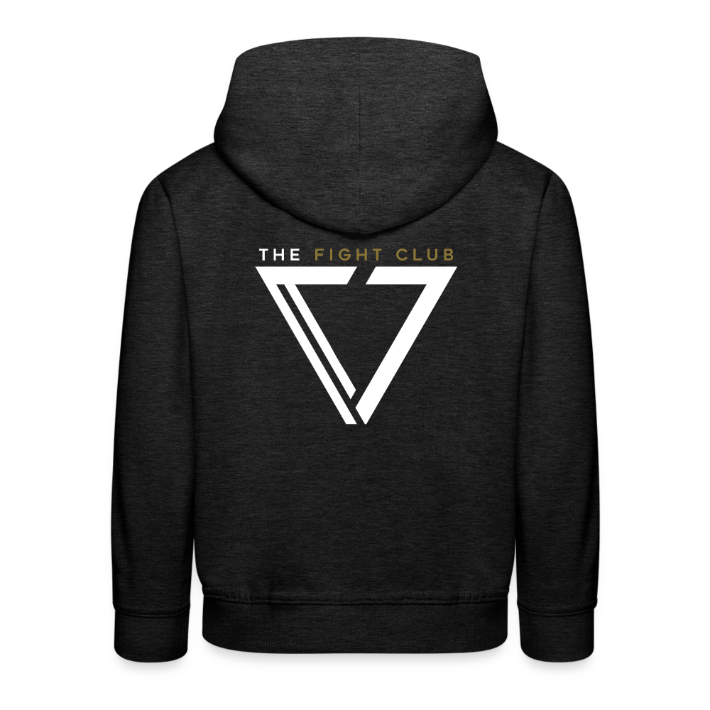 Vander Youth Premium Hoodie - charcoal grey