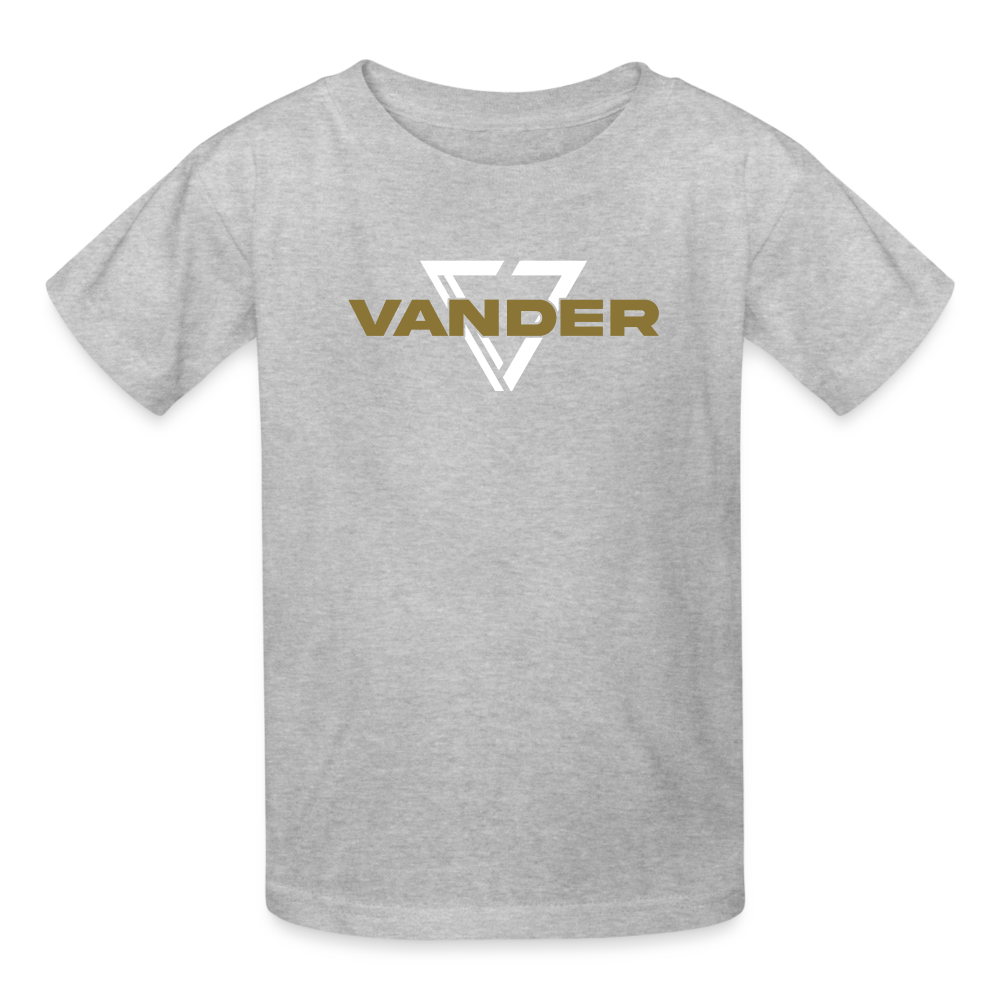 Vander Ultra Cotton Youth T-shirt - heather gray