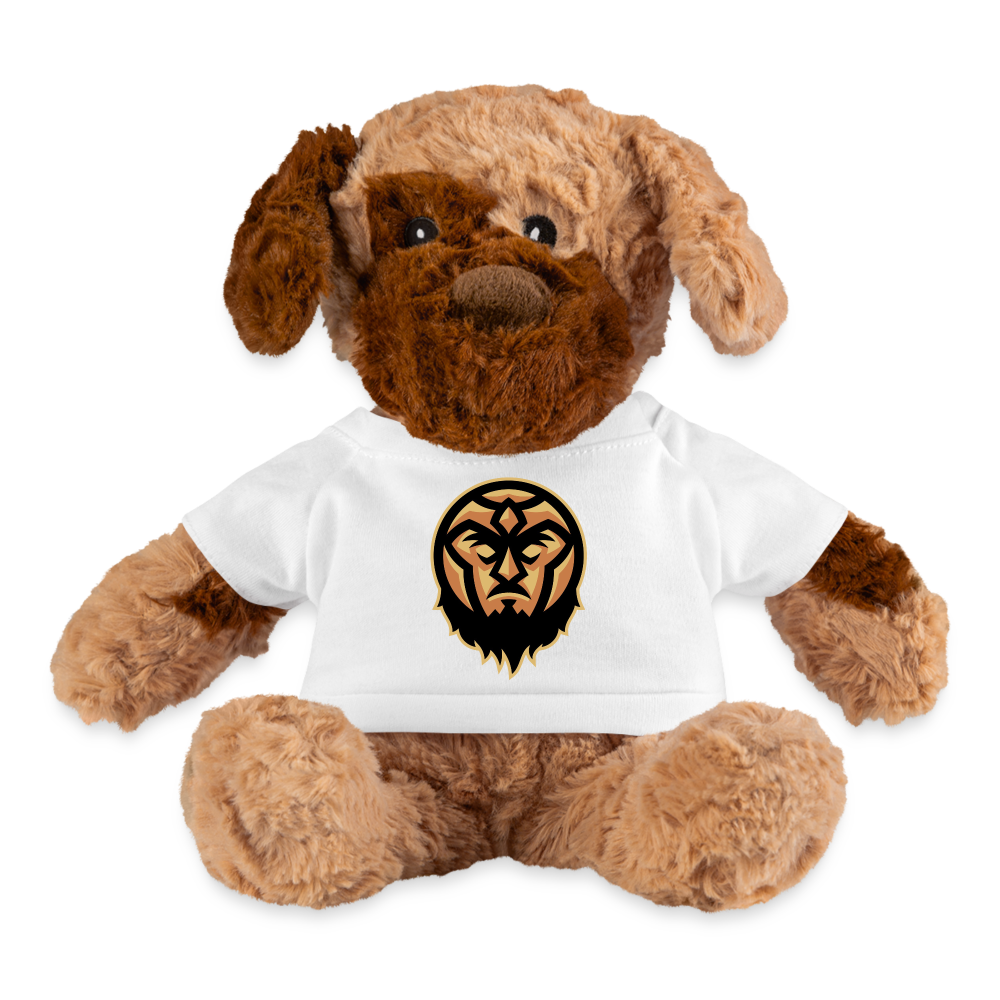 IronZeus Dog Plush - white