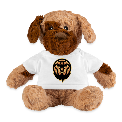 IronZeus Dog Plush - white