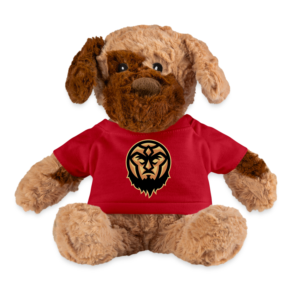 IronZeus Dog Plush - red