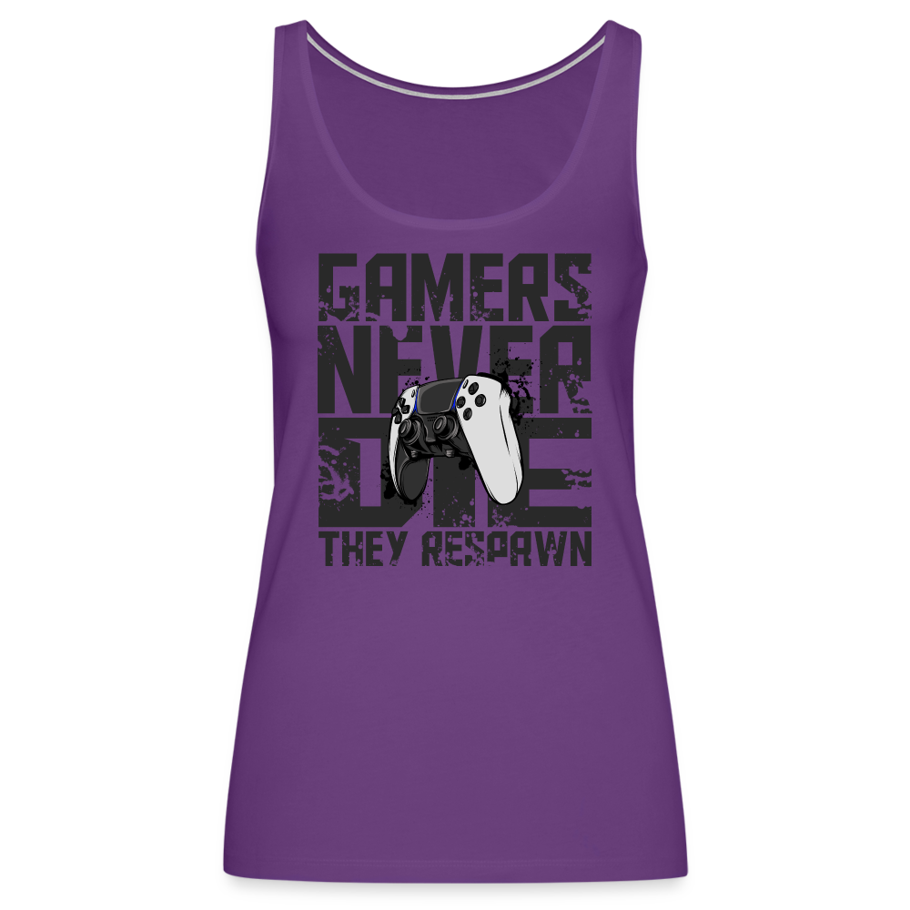 Women's Gamers Never Die Tank Top - Next Gen