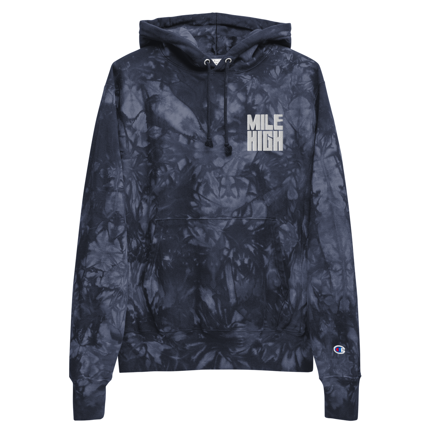 Mile High Gaming Unisex Champion Tie-Dye Hoodie