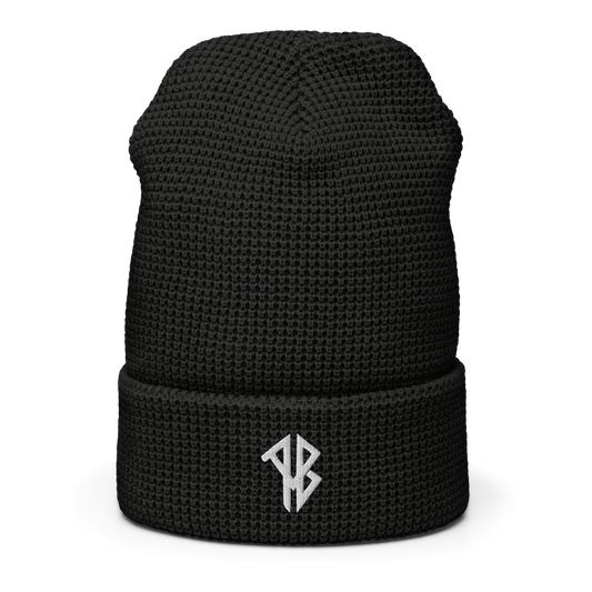 AlphaBroVR AB Logo Waffle Beanie